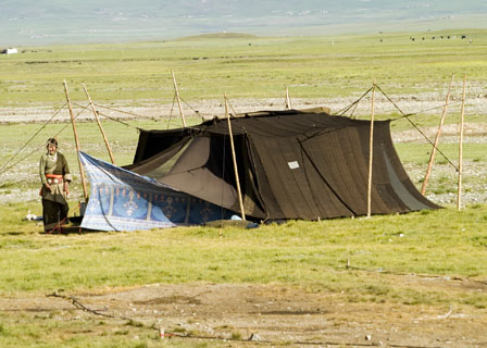Tibetan black tent Tibet Spring Brook Ranch